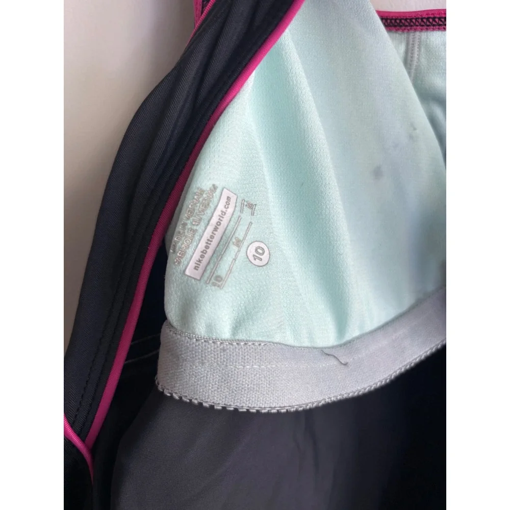 Nike Black One Piece Swimsuit Women Size 10